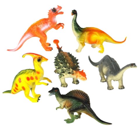 ZESTAW DINOZAURÓW FIGURKI DINOZAUR 6 SZTUK T-REX ZESTAW DINOZAURÓW FIGURKI DINOZAUR 6 SZTUK T-REX