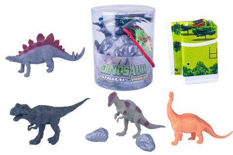DUZY ZESTAW W TUBIE DINOZAURY FIGURY 34 ELE T-REX DUZY ZESTAW W TUBIE DINOZAURY FIGURY 34 ELE T-REX
