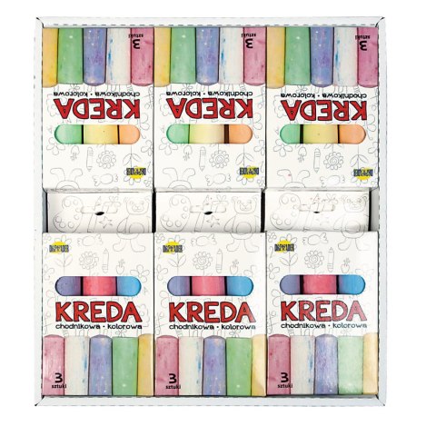 KREDA CHODNIKOWA -GRUBA -3szt.TR-21158 KREDA CHODNIKOWA -GRUBA -3szt.TR-21158