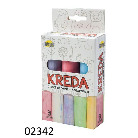 KREDA CHODNIKOWA -GRUBA -3szt.TR-21158 KREDA CHODNIKOWA -GRUBA -3szt.TR-21158
