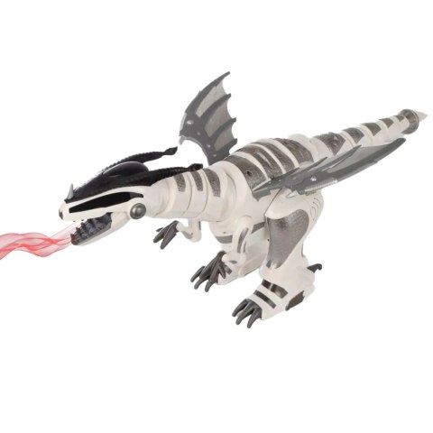 MEGA SMOK DINOZAUR ZDALNIE STEROWANY RYCZY 70CM MEGA SMOK DINOZAUR ZDALNIE STEROWANY RYCZY 70CM
