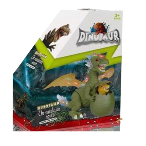 SMOK DINOZAUR ŚWIATŁO DŻWIĘK CHODZI RYCZY + JAJO SMOK DINOZAUR ŚWIATŁO DŻWIĘK CHODZI RYCZY + JAJO