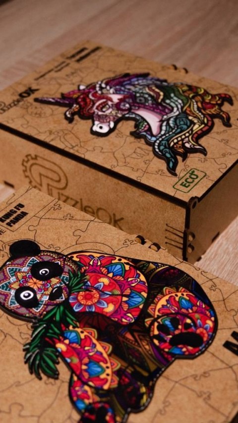 PUZZLE DREWNIANE UKŁADANKA JEDNOROŻEC KUCYK TĘCZOW PUZZLE DREWNIANE UKŁADANKA JEDNOROŻEC KUCYK TĘCZOW