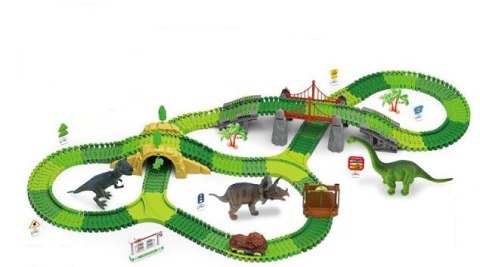 TOR WYŚCIGOWY DINOZAUR DINO PARK 270 EL XXXL 360cm TOR WYŚCIGOWY DINOZAUR DINO PARK 270 EL XXXL 360cm