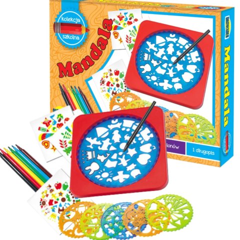 ZESTAW KREATYWNY MANDALA RYSOWANIE MALOWANIE NAUKA ZESTAW KREATYWNY MANDALA RYSOWANIE MALOWANIE NAUKA