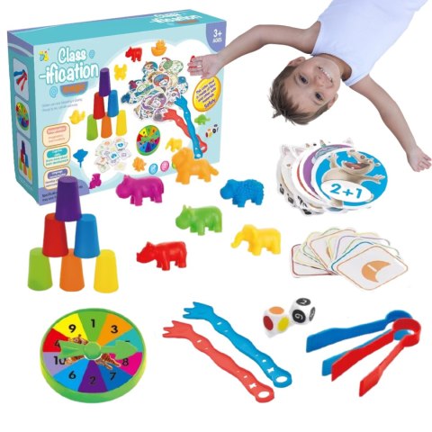 DUŻY ZESTAW EDUKACYJNY NAUKA LICZENIA KOLORÓW GRA MONTESSORI SORTER KUBKI DUŻY ZESTAW EDUKACYJNY NAUKA LICZENIA KOLORÓW GRA MONTESSORI SORTER KUBKI
