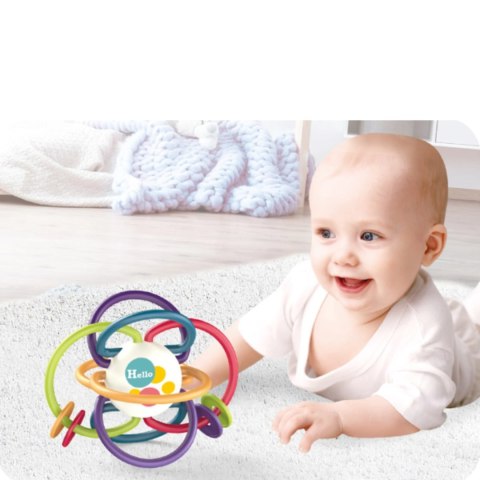 KULA SENSORYCZNA KORALIKI GRZECHOTKA GRYZAK BALL KULA SENSORYCZNA KORALIKI GRZECHOTKA GRYZAK BALL