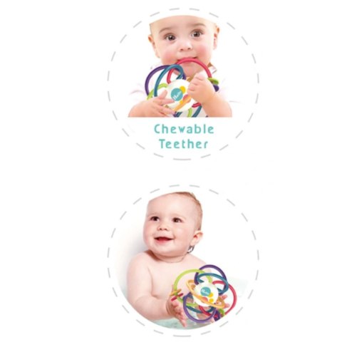 KULA SENSORYCZNA KORALIKI GRZECHOTKA GRYZAK BALL KULA SENSORYCZNA KORALIKI GRZECHOTKA GRYZAK BALL