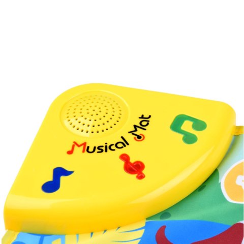 MATA MUZYCZNA INTERAKTYWNA PIANINKO KOLOROWE KLAWISZE FUNKCJA TAŃCA DUŻA MATA MUZYCZNA INTERAKTYWNA PIANINKO KOLOROWE KLAWISZE FUNKCJA TAŃCA DUŻA