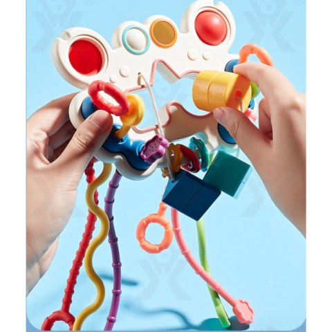 ZABAWKA SENSORYCZNA MONTESSORI GRYZAK NIEMOWLĄT ZABAWKA SENSORYCZNA MONTESSORI GRYZAK NIEMOWLĄT