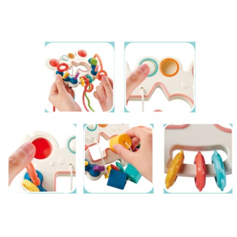 ZABAWKA SENSORYCZNA MONTESSORI GRYZAK NIEMOWLĄT ZABAWKA SENSORYCZNA MONTESSORI GRYZAK NIEMOWLĄT