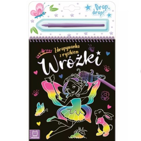 KSIĄŻECZKA NOTES ZDRAPYWANKA Z RYSIKIEM WRÓŻKI KSIĄŻECZKA NOTES ZDRAPYWANKA Z RYSIKIEM WRÓŻKI