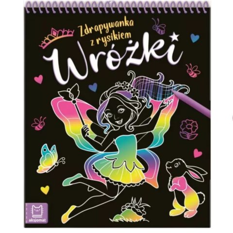 KSIĄŻECZKA NOTES ZDRAPYWANKA Z RYSIKIEM WRÓŻKI KSIĄŻECZKA NOTES ZDRAPYWANKA Z RYSIKIEM WRÓŻKI