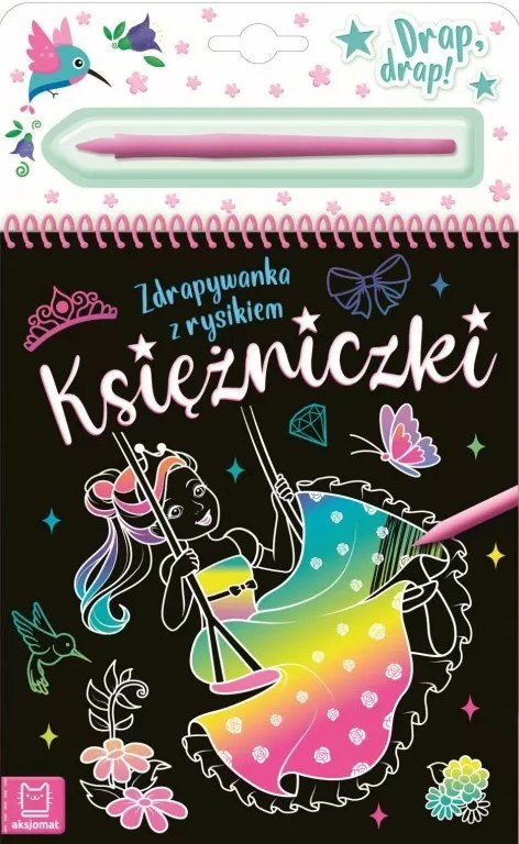 ZDRAPYWANKA NOTES Z RYSIKIEM KSIĘŻNICZKI 10 STRON ZDRAPYWANKA NOTES Z RYSIKIEM KSIĘŻNICZKI 10 STRON