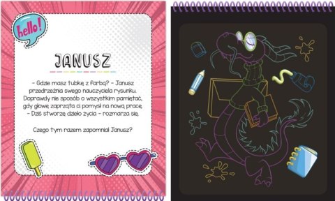 ZDRAPYWANKA NOTES Z RYSIKIEM "NIEZWYŁE SMOKI" ZDRAPYWANKA NOTES Z RYSIKIEM "NIEZWYŁE SMOKI"