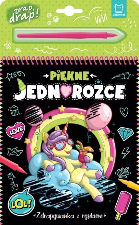 ZDRAPYWANKA NOTES Z RYSIKIEM PIĘKNE JEDNOROŻCE ZDRAPYWANKA NOTES Z RYSIKIEM PIĘKNE JEDNOROŻCE