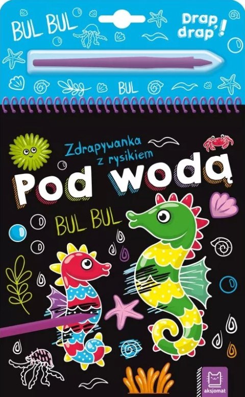 ZDRAPYWANKA NOTES Z RYSIKIEM "POD WODĄ" 20 STRON ZDRAPYWANKA NOTES Z RYSIKIEM "POD WODĄ" 20 STRON