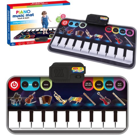 MATA MUZYCZNA TANECZNA INTERAKTYWNA PIANINO DŹWIĘK INSTRUMENTY DLA DZIECI MATA MUZYCZNA TANECZNA INTERAKTYWNA PIANINO DŹWIĘK INSTRUMENTY DLA DZIECI