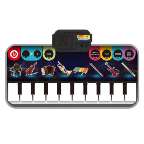 MATA MUZYCZNA TANECZNA INTERAKTYWNA PIANINO DŹWIĘK INSTRUMENTY DLA DZIECI MATA MUZYCZNA TANECZNA INTERAKTYWNA PIANINO DŹWIĘK INSTRUMENTY DLA DZIECI