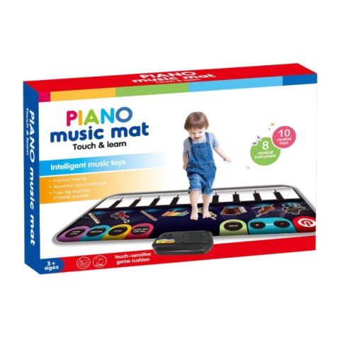 MATA MUZYCZNA TANECZNA INTERAKTYWNA PIANINO DŹWIĘK INSTRUMENTY DLA DZIECI MATA MUZYCZNA TANECZNA INTERAKTYWNA PIANINO DŹWIĘK INSTRUMENTY DLA DZIECI