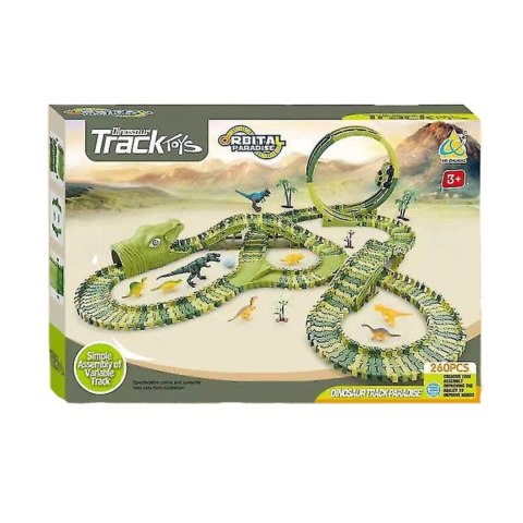 MEGA TOR WYŚCIGOWY XXXL DINOZAUR DINO PARK FIGURKI TREX AUTKO PĘTLA + AKCES MEGA TOR WYŚCIGOWY XXXL DINOZAUR DINO PARK FIGURKI TREX AUTKO PĘTLA + AKCES
