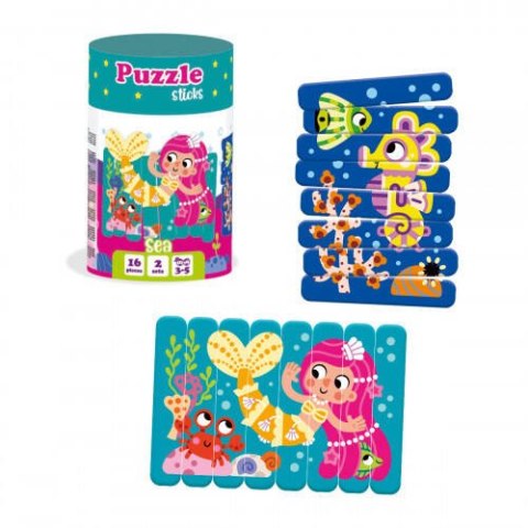 GRA EDUKACYJNA PUZZLE PATYCZKI OCEAN SYRENA UKŁADANKA ROTER KAFER GRA EDUKACYJNA PUZZLE PATYCZKI OCEAN SYRENA UKŁADANKA ROTER KAFER