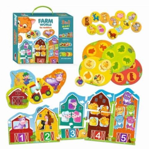 GRA EDUKACYJNA ŚWIAT FARMA DLA PRZEDSZKOLAKÓW PUZZLE LOTTO ROTER KAFER GRA EDUKACYJNA ŚWIAT FARMA DLA PRZEDSZKOLAKÓW PUZZLE LOTTO ROTER KAFER