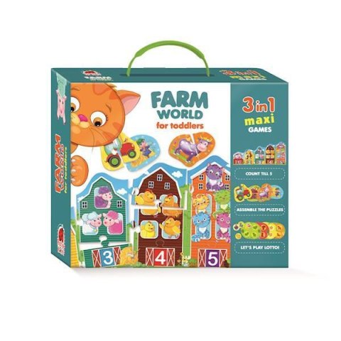 GRA EDUKACYJNA ŚWIAT FARMA DLA PRZEDSZKOLAKÓW PUZZLE LOTTO ROTER KAFER GRA EDUKACYJNA ŚWIAT FARMA DLA PRZEDSZKOLAKÓW PUZZLE LOTTO ROTER KAFER