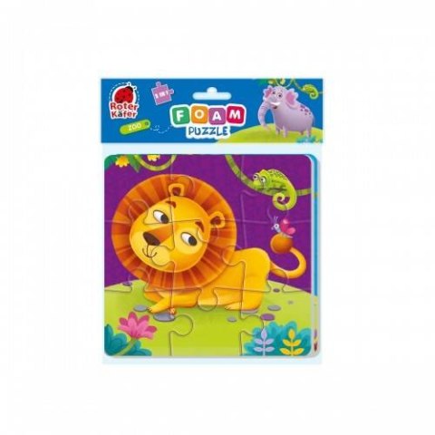 PIANKOWE PUZZLE 2W1 ZWIERZĘTA ZOO DLA NAJMŁODSZYCH UKŁADANKA ROTER KAFER PIANKOWE PUZZLE 2W1 ZWIERZĘTA ZOO DLA NAJMŁODSZYCH UKŁADANKA ROTER KAFER