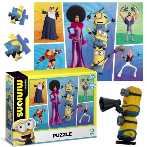 PUZZLE 80 ELEMENTÓW MINIONS MINIONKI UKŁADANKA KOLOROWA DLA DZIECI PUZZLE 80 ELEMENTÓW MINIONS MINIONKI UKŁADANKA KOLOROWA DLA DZIECI