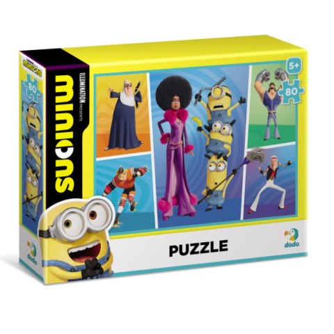 PUZZLE 80 ELEMENTÓW MINIONS MINIONKI UKŁADANKA KOLOROWA DLA DZIECI PUZZLE 80 ELEMENTÓW MINIONS MINIONKI UKŁADANKA KOLOROWA DLA DZIECI