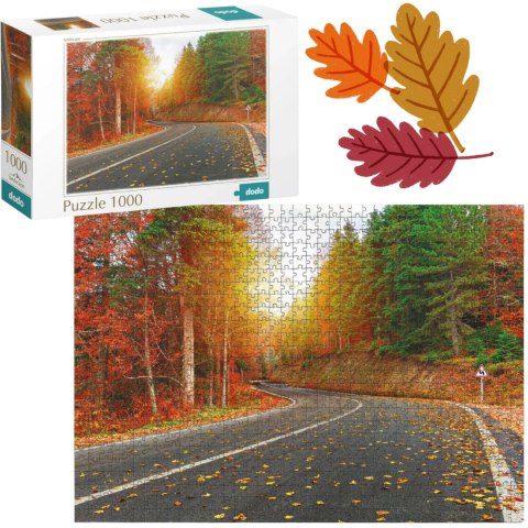 PUZZLE JESIENNY LAS 1000 ELEMENTÓW DO UŁOŻENIA KOLOROWY OBRAZ DLA DZIECI PUZZLE JESIENNY LAS 1000 ELEMENTÓW DO UŁOŻENIA KOLOROWY OBRAZ DLA DZIECI