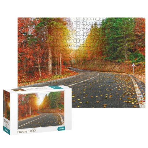 PUZZLE JESIENNY LAS 1000 ELEMENTÓW DO UŁOŻENIA KOLOROWY OBRAZ DLA DZIECI PUZZLE JESIENNY LAS 1000 ELEMENTÓW DO UŁOŻENIA KOLOROWY OBRAZ DLA DZIECI