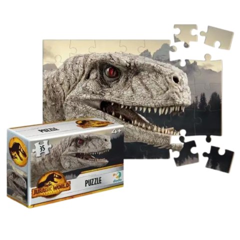 PUZZLE MINI JURASSIC PARK 35 ELEMENTÓW UKŁADANKA DLA NAJMŁODSZYCH DZIECI PUZZLE MINI JURASSIC PARK 35 ELEMENTÓW UKŁADANKA DLA NAJMŁODSZYCH DZIECI