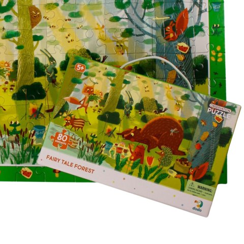 PUZZLE OBSERWACYJNE MAGICZNY LAS 80 ELEMENTÓW KOLOROWA UKŁADANKA DLA DZIECI PUZZLE OBSERWACYJNE MAGICZNY LAS 80 ELEMENTÓW KOLOROWA UKŁADANKA DLA DZIECI
