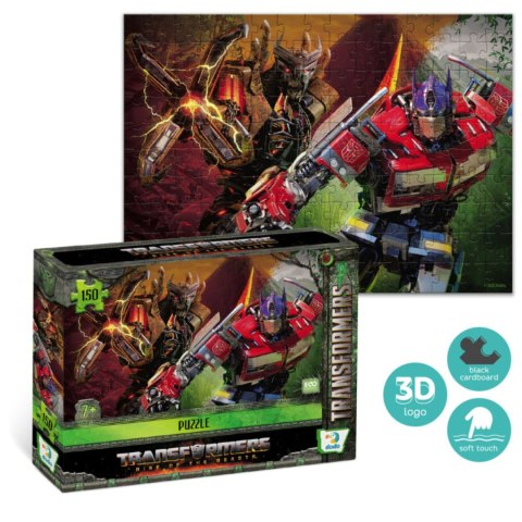 PUZZLE SOFT TOUCH TRANSFORMERS 150 ELEMENTÓW DO UŁOŻENIA DLA DZIECI PUZZLE SOFT TOUCH TRANSFORMERS 150 ELEMENTÓW DO UŁOŻENIA DLA DZIECI