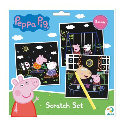 ZDRAPKA ARTYSTYCZNA ŚWINKA PEPPA 3 KOLOROWE KARTKI MALOWANIE METODĄ SCRATCH ZDRAPKA ARTYSTYCZNA ŚWINKA PEPPA 3 KOLOROWE KARTKI MALOWANIE METODĄ SCRATCH