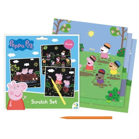 ZDRAPKA ARTYSTYCZNA ŚWINKA PEPPA MALOWANIE METODĄ SCRATCH DLA NAJMŁODSZYCH ZDRAPKA ARTYSTYCZNA ŚWINKA PEPPA MALOWANIE METODĄ SCRATCH DLA NAJMŁODSZYCH