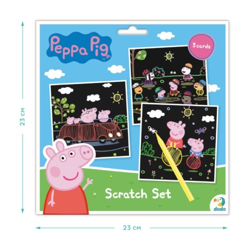 ZDRAPKA ARTYSTYCZNA ŚWINKA PEPPA MALOWANIE METODĄ SCRATCH DLA NAJMŁODSZYCH ZDRAPKA ARTYSTYCZNA ŚWINKA PEPPA MALOWANIE METODĄ SCRATCH DLA NAJMŁODSZYCH