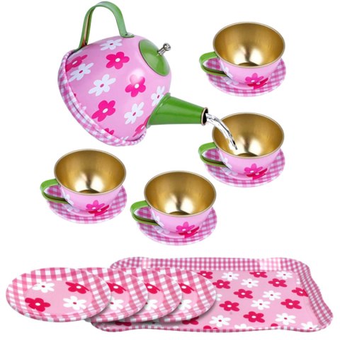 ZESTAW DO HERBATY RÓŻOWY W KWIATY TACKA TALERZYKI FILIŻANKI ZESTAW KUCHENNY ZESTAW DO HERBATY RÓŻOWY W KWIATY TACKA TALERZYKI FILIŻANKI ZESTAW KUCHENNY