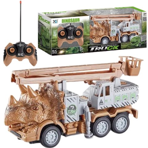 AUTO CIĘŻARÓWKA ZDALNIE STEROWANA DINOZAUR MUZYKA KOSZ STRAŻ NA PILOT RC AUTO CIĘŻARÓWKA ZDALNIE STEROWANA DINOZAUR MUZYKA KOSZ STRAŻ NA PILOT RC