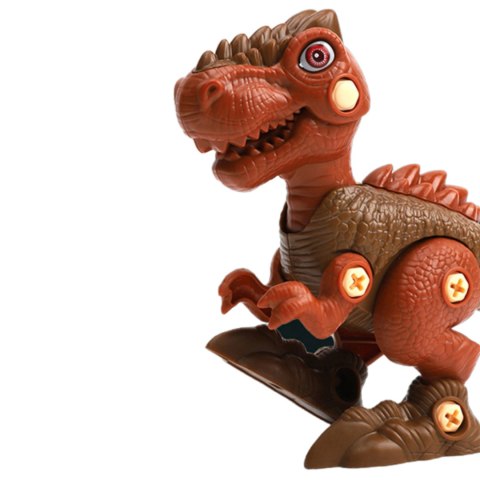 DINOZAUR DO SKRĘCANIA Z WKRĘTARKĄ ZESTAW MAŁEGO MAJSTERKOWICZA ZRÓB TO SAM DINOZAUR DO SKRĘCANIA Z WKRĘTARKĄ ZESTAW MAŁEGO MAJSTERKOWICZA ZRÓB TO SAM