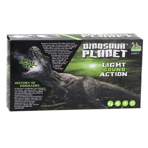 DINOZAUR ZDALNIE STEROWANY PILOT EFEKTY ŚWIETLNE I DŹWIĘKOWE RUCHOME CZĘŚCI DINOZAUR ZDALNIE STEROWANY PILOT EFEKTY ŚWIETLNE I DŹWIĘKOWE RUCHOME CZĘŚCI