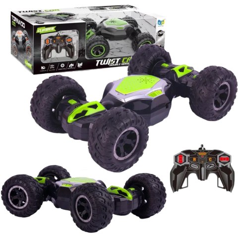 SAMOCHÓD ZDALNIE STEROWANY AUTO TERENOWE TWISTER 360* LED DŹWIĘK RC PILOT SAMOCHÓD ZDALNIE STEROWANY AUTO TERENOWE TWISTER 360* LED DŹWIĘK RC PILOT