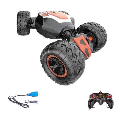 SAMOCHÓD ZDALNIE STEROWANY AUTO TERENOWE TWISTER 360* LED DŹWIĘK RC PILOT SAMOCHÓD ZDALNIE STEROWANY AUTO TERENOWE TWISTER 360* LED DŹWIĘK RC PILOT