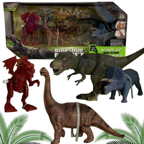 ZESTAW FIGUREK DINOZAURÓW DO ZABAWY 4 DINOZAURY JEDEN NAKRĘCANY DRZEWKO ZESTAW FIGUREK DINOZAURÓW DO ZABAWY 4 DINOZAURY JEDEN NAKRĘCANY DRZEWKO