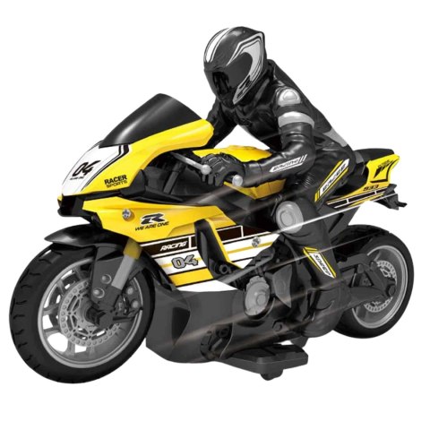 MOTOCYKL ZDALNIE STEROWANY NA PILOT MOTOCYKLISTA WYŚCIGI ZESTAW RC MOTOCYKL ZDALNIE STEROWANY NA PILOT MOTOCYKLISTA WYŚCIGI ZESTAW RC