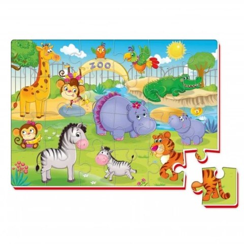 PIANKOWE PUZZLE A4 ZWIERZĘTA W ZOO UKŁADANKA EDUKACYJNA ROTER KAFER PIANKOWE PUZZLE A4 ZWIERZĘTA W ZOO UKŁADANKA EDUKACYJNA ROTER KAFER