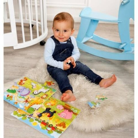 PIANKOWE PUZZLE A4 ZWIERZĘTA W ZOO UKŁADANKA EDUKACYJNA ROTER KAFER PIANKOWE PUZZLE A4 ZWIERZĘTA W ZOO UKŁADANKA EDUKACYJNA ROTER KAFER
