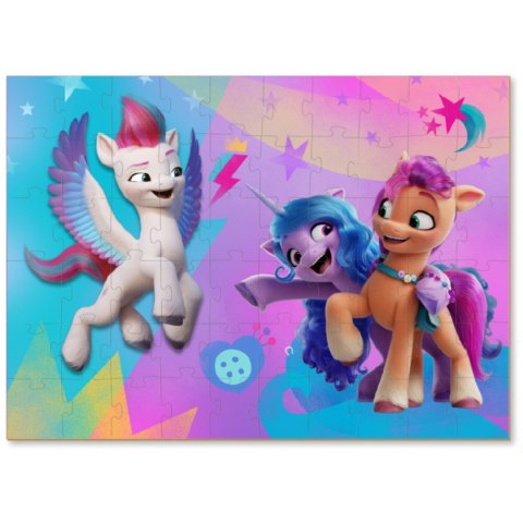 PUZZLE MY LITTLE PONY 60 ELEMENTÓW Z FIGURKĄ KUCYKA KOLOROWA UKŁADANKA PUZZLE MY LITTLE PONY 60 ELEMENTÓW Z FIGURKĄ KUCYKA KOLOROWA UKŁADANKA